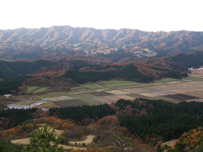 胎内高原の秋