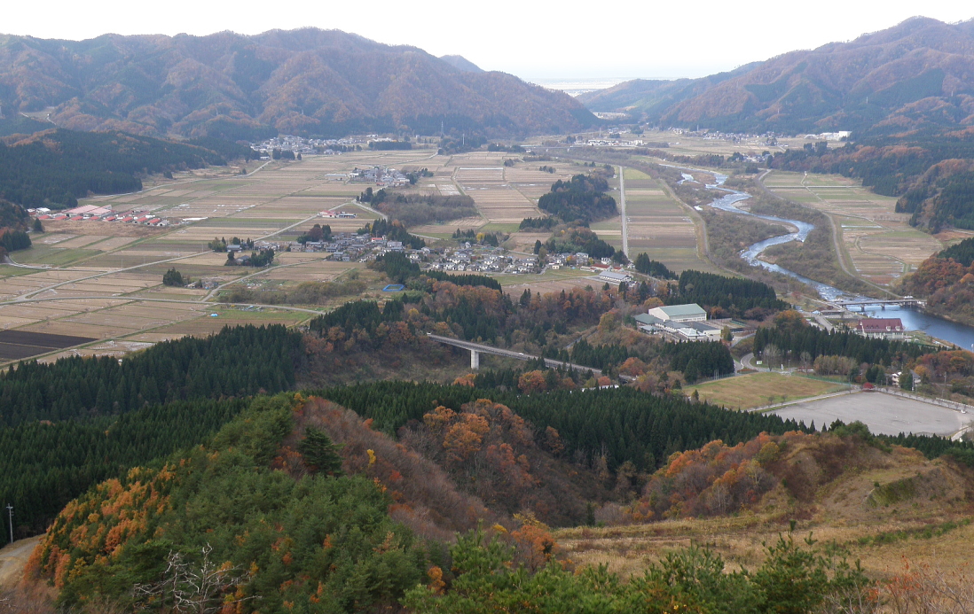 胎内高原の秋